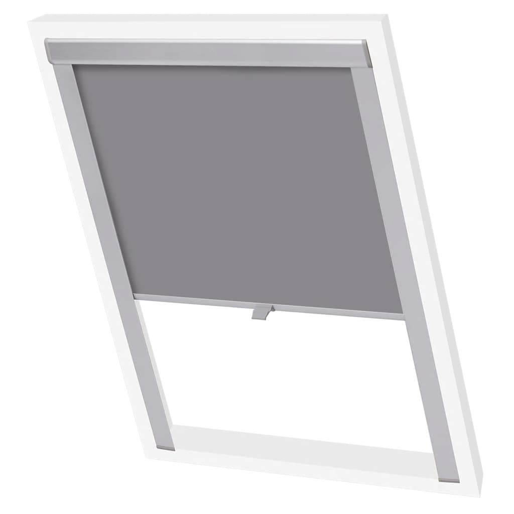 Vidaxl Roller Blind Comning Grey P06 406
