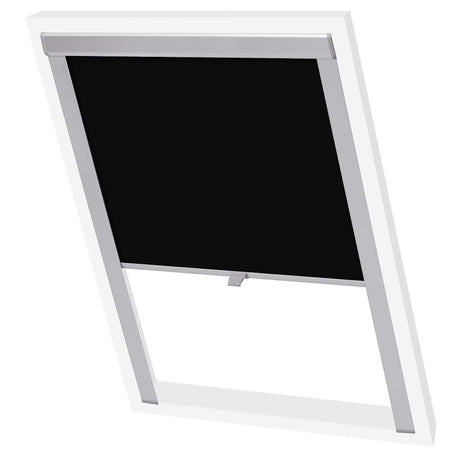Vidaxl Roller Blind Comning Black U08 808