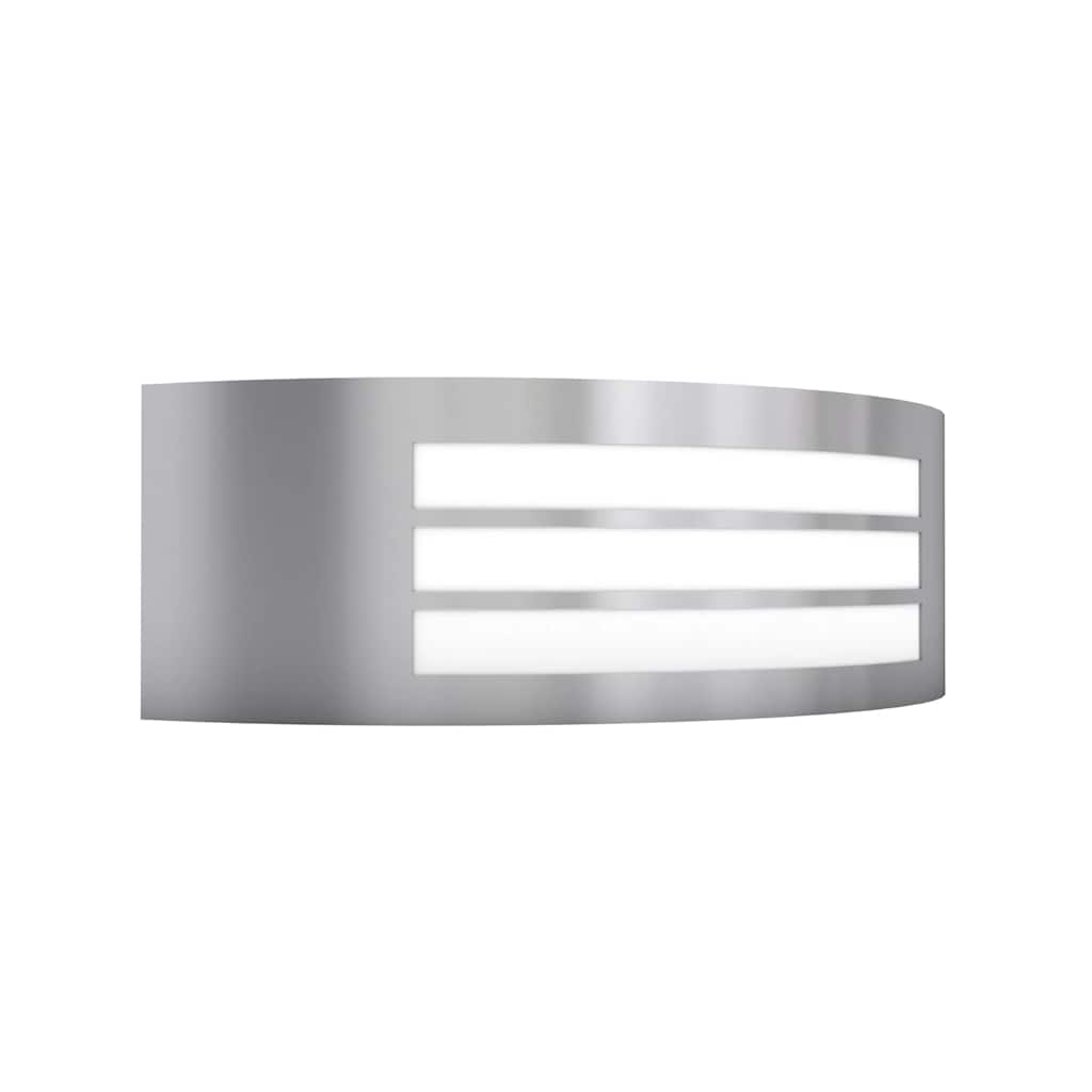 Vidaxl Garden Wall Lampa stalowa -stal bez