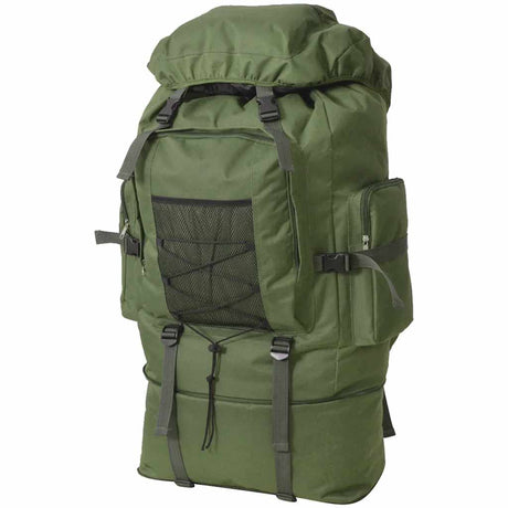 Vidaxl Backpack Army Style xxl 100 l Green