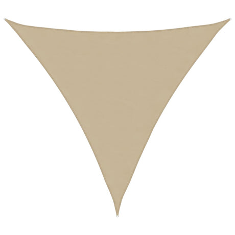 Vidaxl Sunshade Triangular 5x5x5 M Oxford Fabric Beige