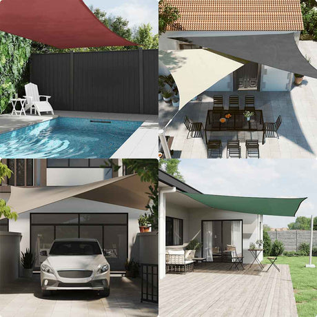 Vidaxl Sunshade prostokątny 4x6 M Oxford Fabric Crème -