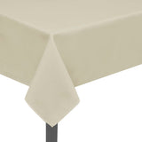 Vidaxl TableCloths 5 sztuk krem ​​170x130 cm