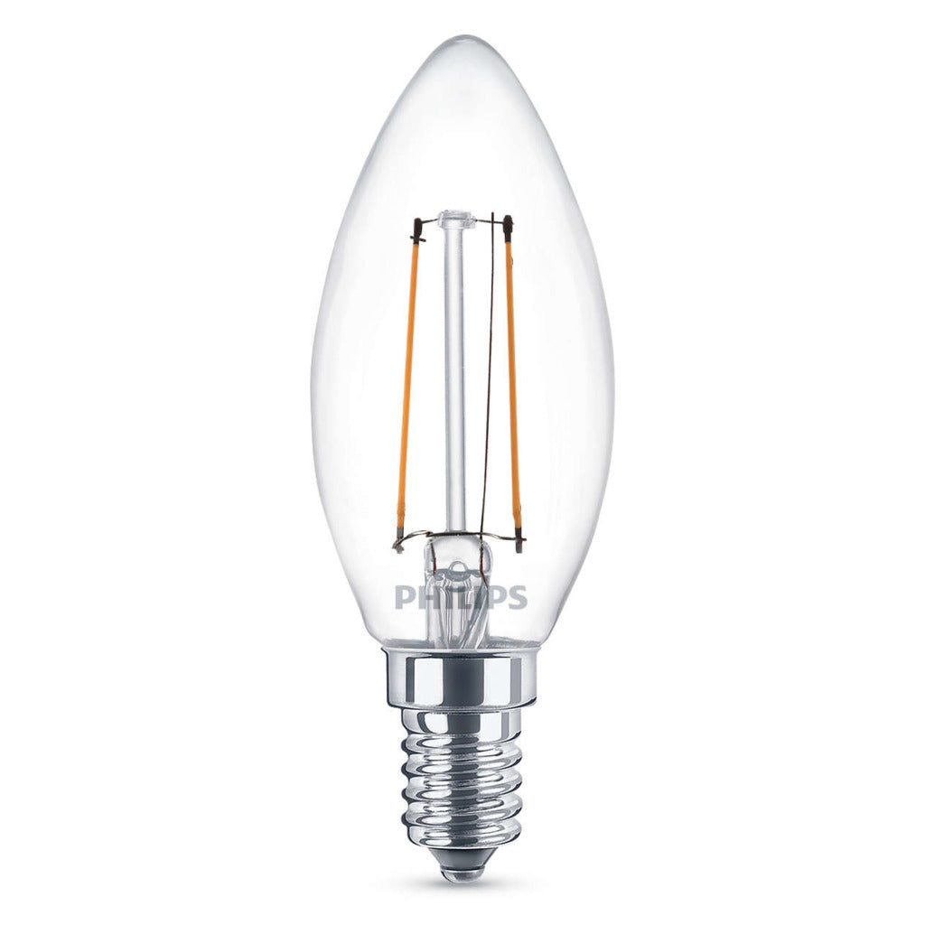 Philips LED Classic 25W (2W) B35 E14 WW CL ND 1BC 4 oświetlenie