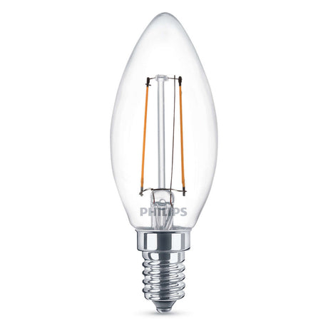 Philips LED Classic 25W (2W) B35 E14 WW CL ND 1BC 4 oświetlenie