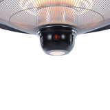 Sunred wiszący Gapier Sirius 2100 W halogen czarny CE09B