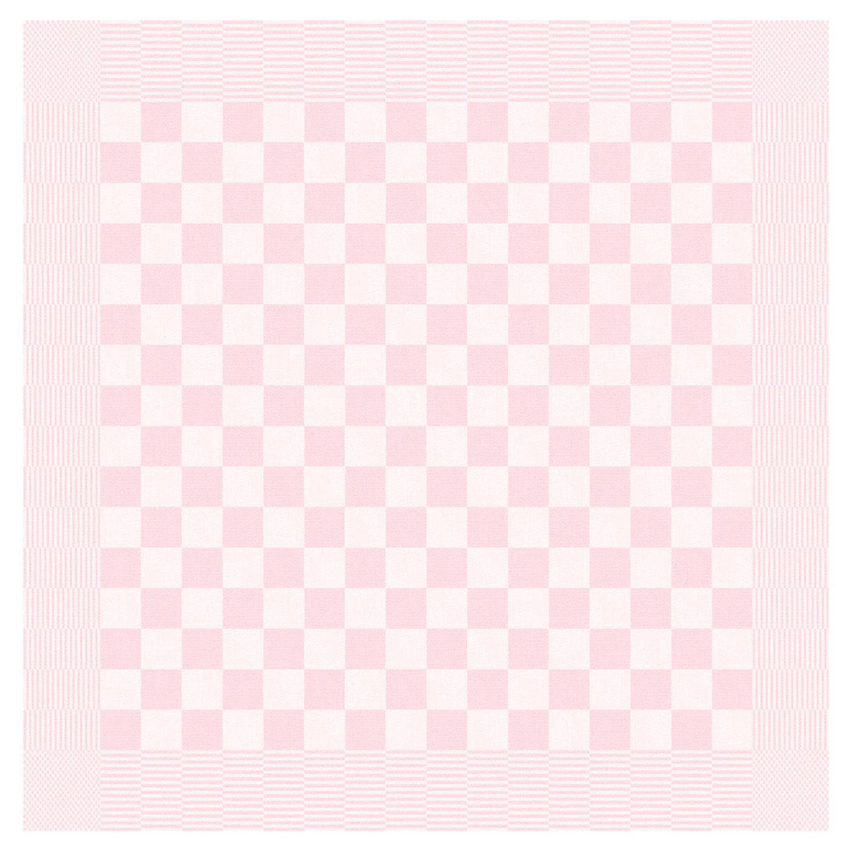 Ddddd - 6x ściereczka - grill - 65x65 cm - pastelowy róż - zestaw 6 sztuk