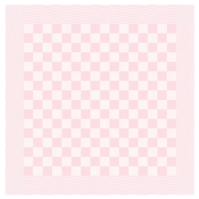 Ddddd - 6x ściereczka - grill - 65x65 cm - pastelowy róż - zestaw 6 sztuk
