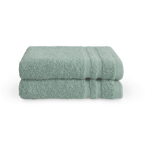 Byrklund bath basics gastendoek 30x50cm - zeeblauw - 2 stuk
