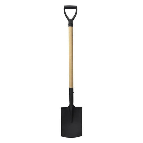Pro garden schep met houten steel 115 cm zwart hout