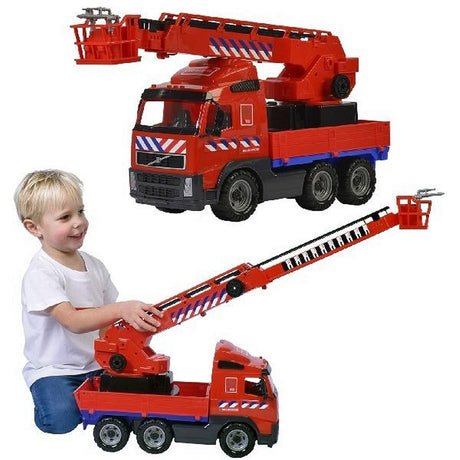 Podstawowy wóz strażacki Volvo z wysuwaną drabiną 58,5 cm