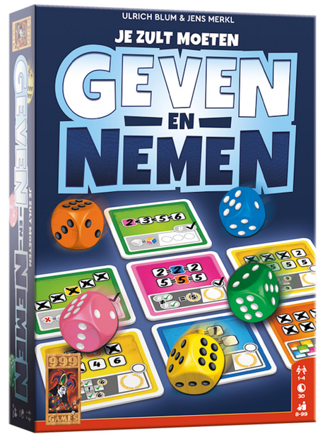 999 gier 999 gier - dawaj i bierz - gra w kości - unikalny mechanizm gry - z zmywalnymi kartami i pisakami - gra rodzinna - gra planszowa - drobny upominek