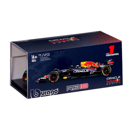 Bburago red bull max verstappen rb18 formuła 1 sezon 2022