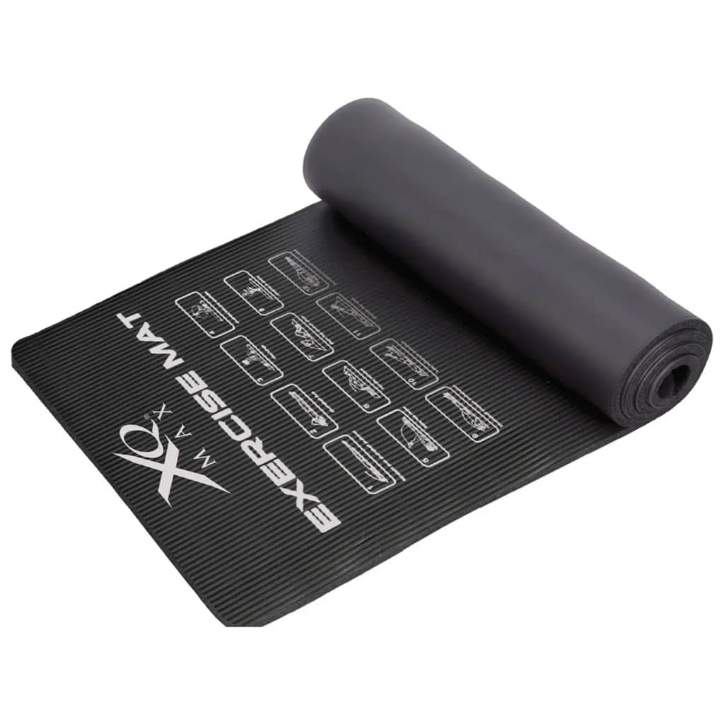 XQ Max Yogamat 183x58x1 cm czarny