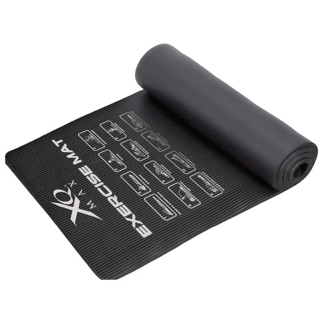 XQ Max Yogamat 183x58x1 cm czarny