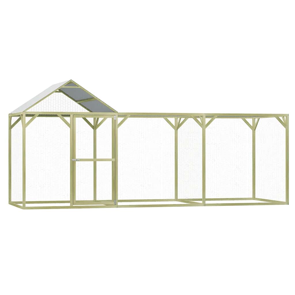Kurnik Vidaxx 4,5x1,5x2 m stal
