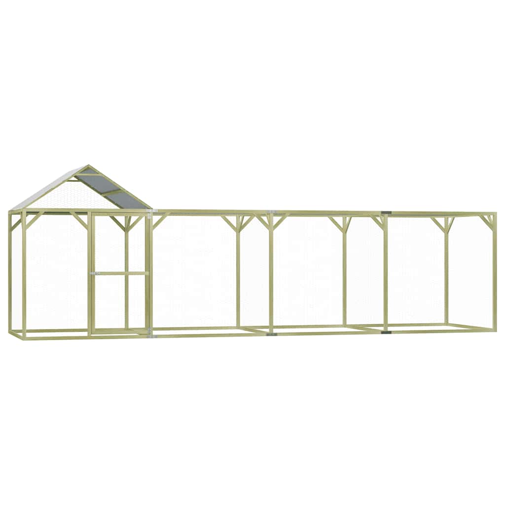 Kurnik Vidaxx ze stali 6x1,5x2 m