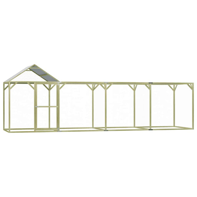 Kurnik Vidaxx ze stali 6x1,5x2 m