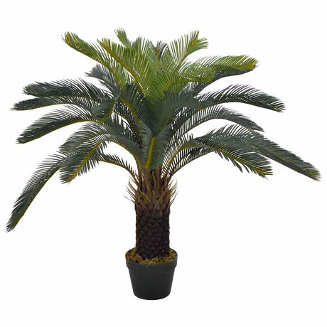 Sztuczna roślina vidaxl z doniczką Cycaspalm 90 cm zieloną