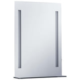 Vidaxl Bathern Mirror LED z półką 50 x 70 cm