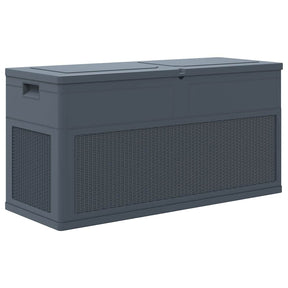 Vidaxl opbergbox 320 l antraciet