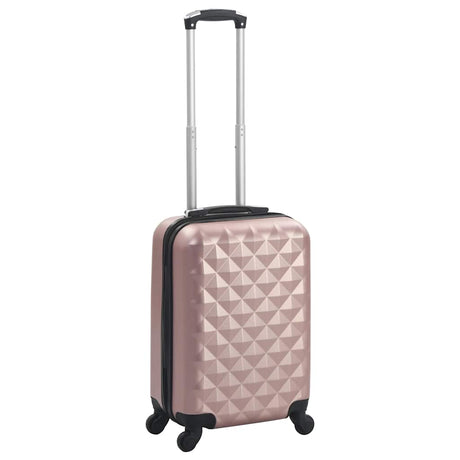 Vidaxl twarda walizka Abs Rosé Gold
