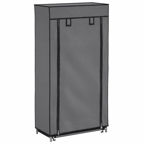 Szafka buta vidaxl z osłoną 58x28x106 cm tkaninowy szary