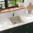 Vidaxl Sink Single Bowl of Granite Beige