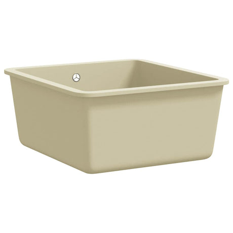 Vidaxl Sink Single Bowl of Granite Beige