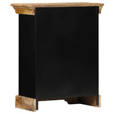 Vidaxl dressoir 60x30x75 cm massief mangohout
