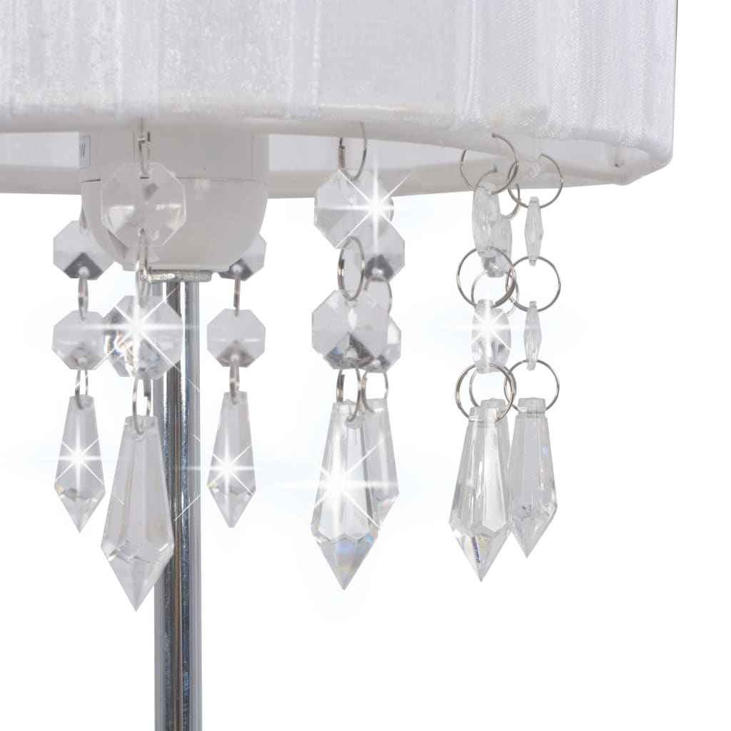 Lampka biurka Vidaxl wokół E27 White
