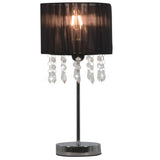 Lampka biurka Vidaxl wokół E27 Black