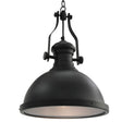 Lampa sufitowa Vidaxl wokół E27 Black