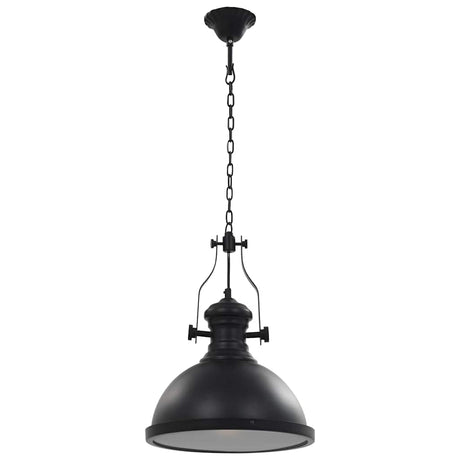 Lampa sufitowa Vidaxl wokół E27 Black