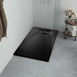 Vidaxl Shower Tray 100x80 cm SMC Black