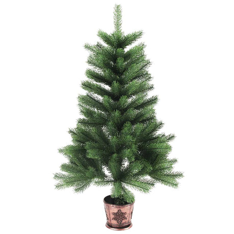 Sztuczna choinka Vidaxx z realistycznymi igłami 90 cm w kolorze zielonym
