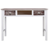 Vidaxl schrijftafel 110x45x76 cm hout bruin