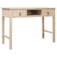Vidaxl schrijftafel 110x45x76 cm hout naturel