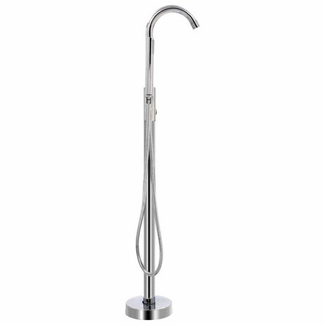 Żuraw wanny vidaxl odłączony 118,5 cm stali nierdzewnej