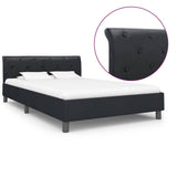Vidaxl bedframe kunstleer zwart 140x200 cm
