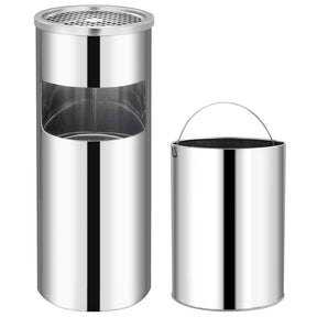 Vidaxl Ashtray Trash Hotel 30 L Stal nierdzewna