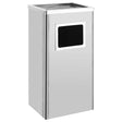 Vidaxl Ashtray Trash Hotel 45 L Stal nierdzewna