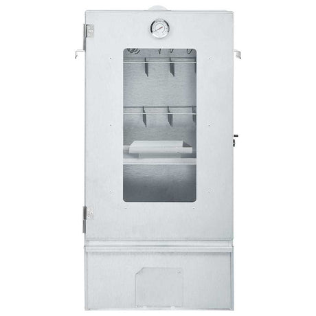 Vidaxl BBQ Piekarnik z 1 kg wiórów drewnianych 44,5x29x83 cm