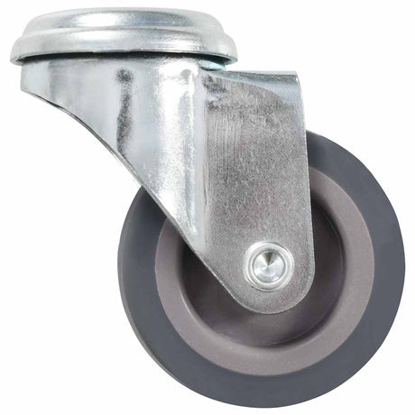Vidaxl 24 st zwenkwielen met boutgaten 50 mm