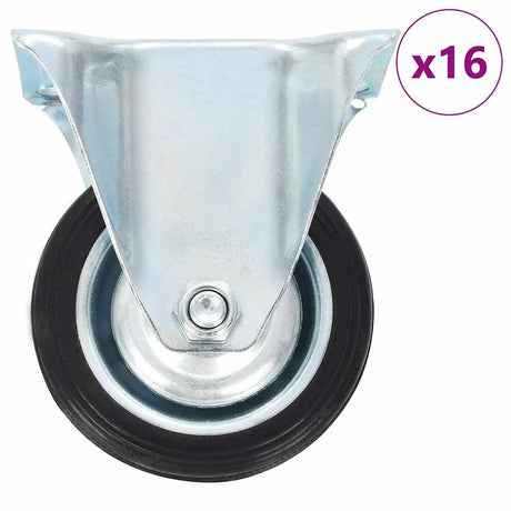 VidaXL 16 szt. Koła stałe 75 mm