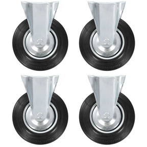 Vidaxl 12 ST Wheels stały 200 mm