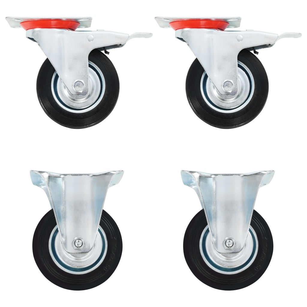 VidaXL 24 szt. Koła 100 mm