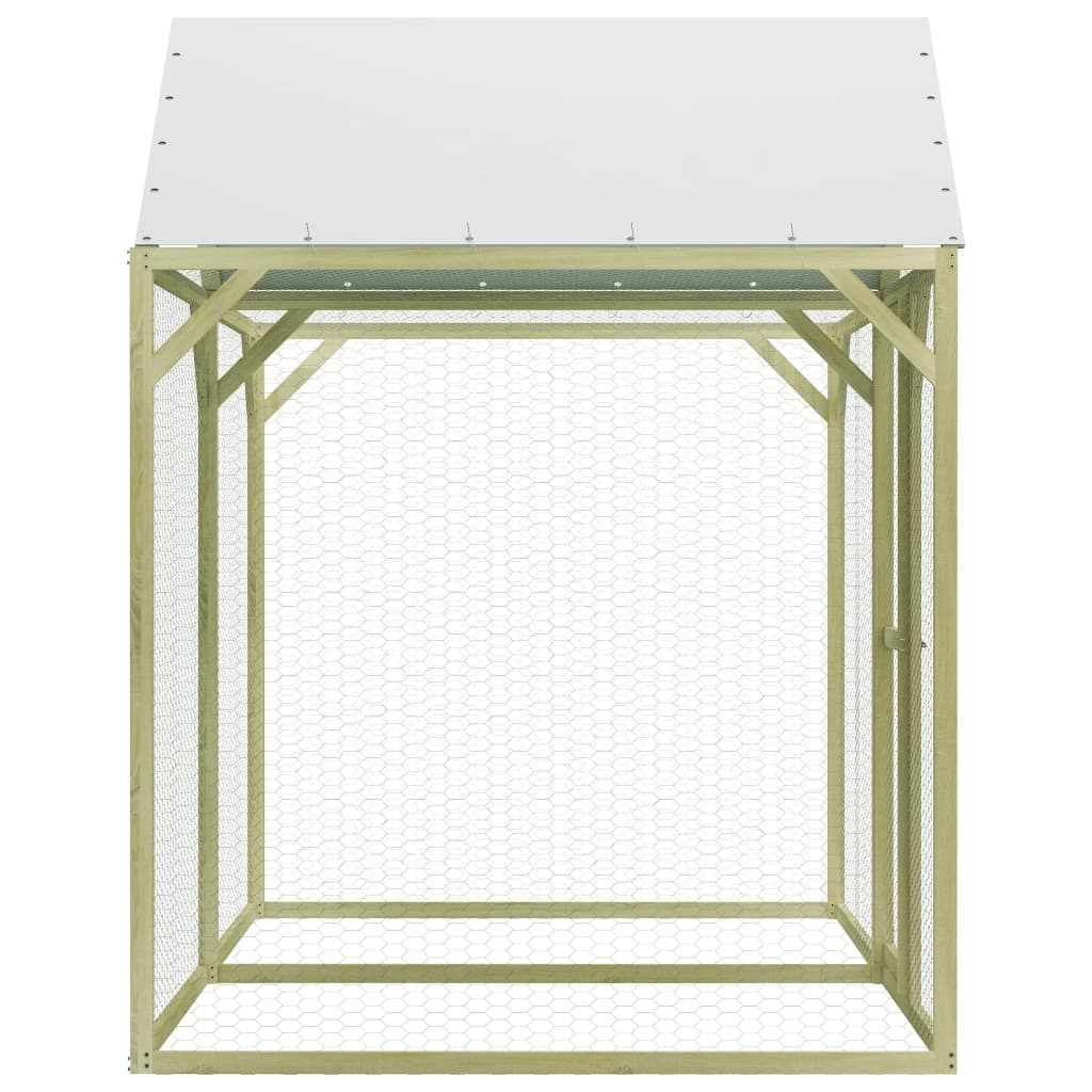 Vidaxl kurczak Coop 3x1,5x2 M impregnowana sosna