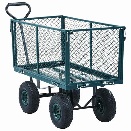Wózek ogrodowy VidaXL 350 kg zielony