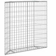 Vidaxl Gabion Planning Trapezoid 100x20x100 cm ocynkowana stal
